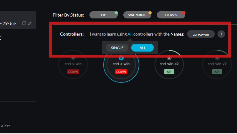 Controllers Sentence