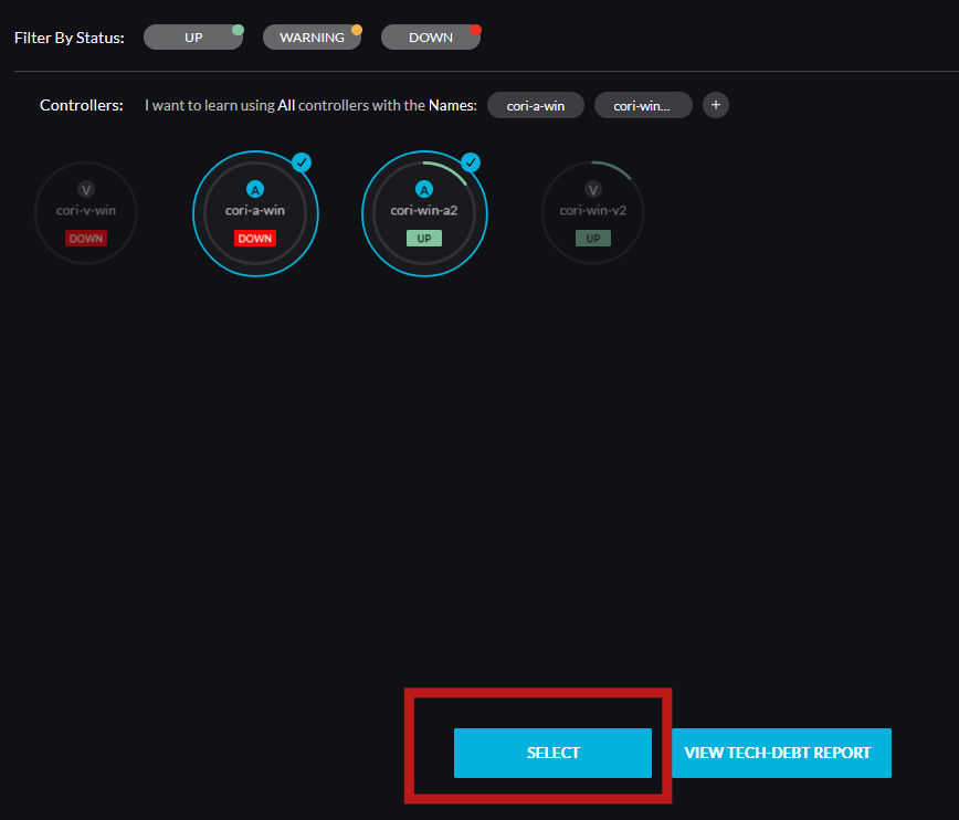 Select Configuration